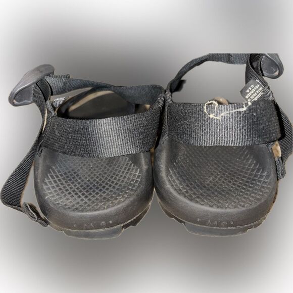 Chaco Z Cloud Black Jacquard Sandal Mens Size 9